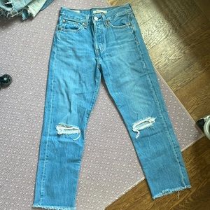 WEDGIE STRAIGHT FIT WOMEN'S JEANS size 25